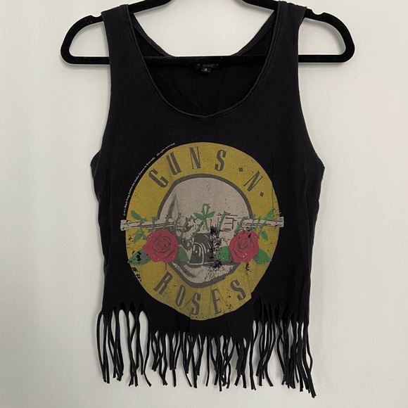 Guns N’ Roses Fringe Tank Top - Picture 3 of 6